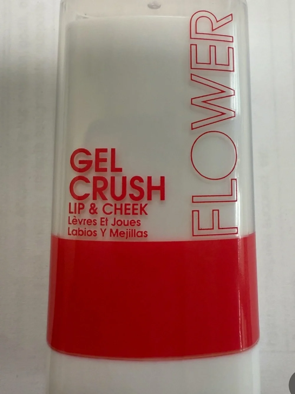 Flower Gel Crush Lip & Cheek Stick Makeup in Raspberry Crush NWT